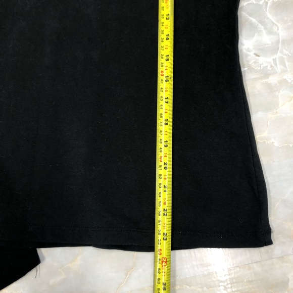 2/5 $ Tag Women Black T-Shirts Size XS - Picture 7 of 7